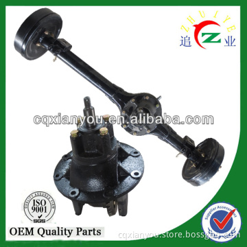 chinese manufacturer mechanical brake trike rear bridge, floating bridge of tricycle